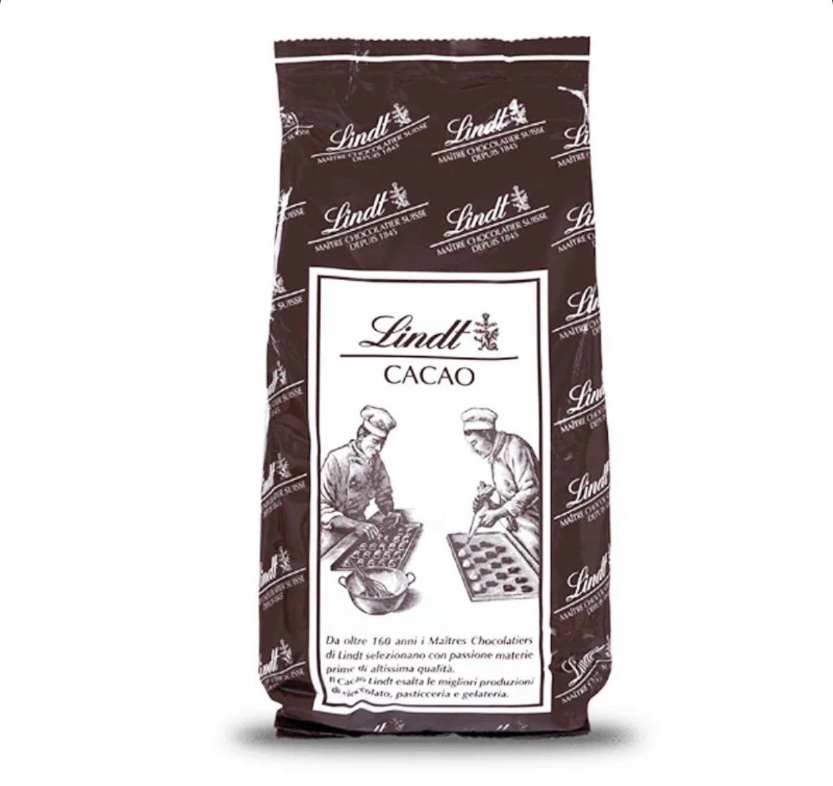 LINDT CACAO Amaro in Polvere Scuro 1kg