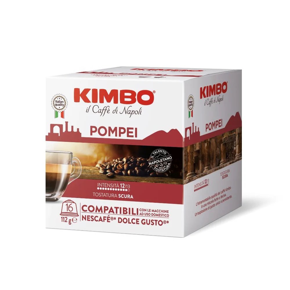 Caffè kimbo Pompei dolce gusto capsule da 16
