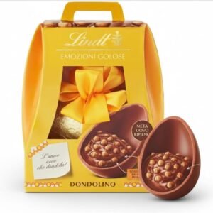 Uova lindor nocciolato latte